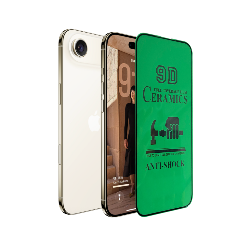 Mica Protectora de Pantalla Cerámica iPhone 17 / Air / 17 Pro / 17 Pro Max