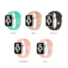 Manillas Sport de silicona para Apple Watch - 46mm Serie 10 / 11, Rosa