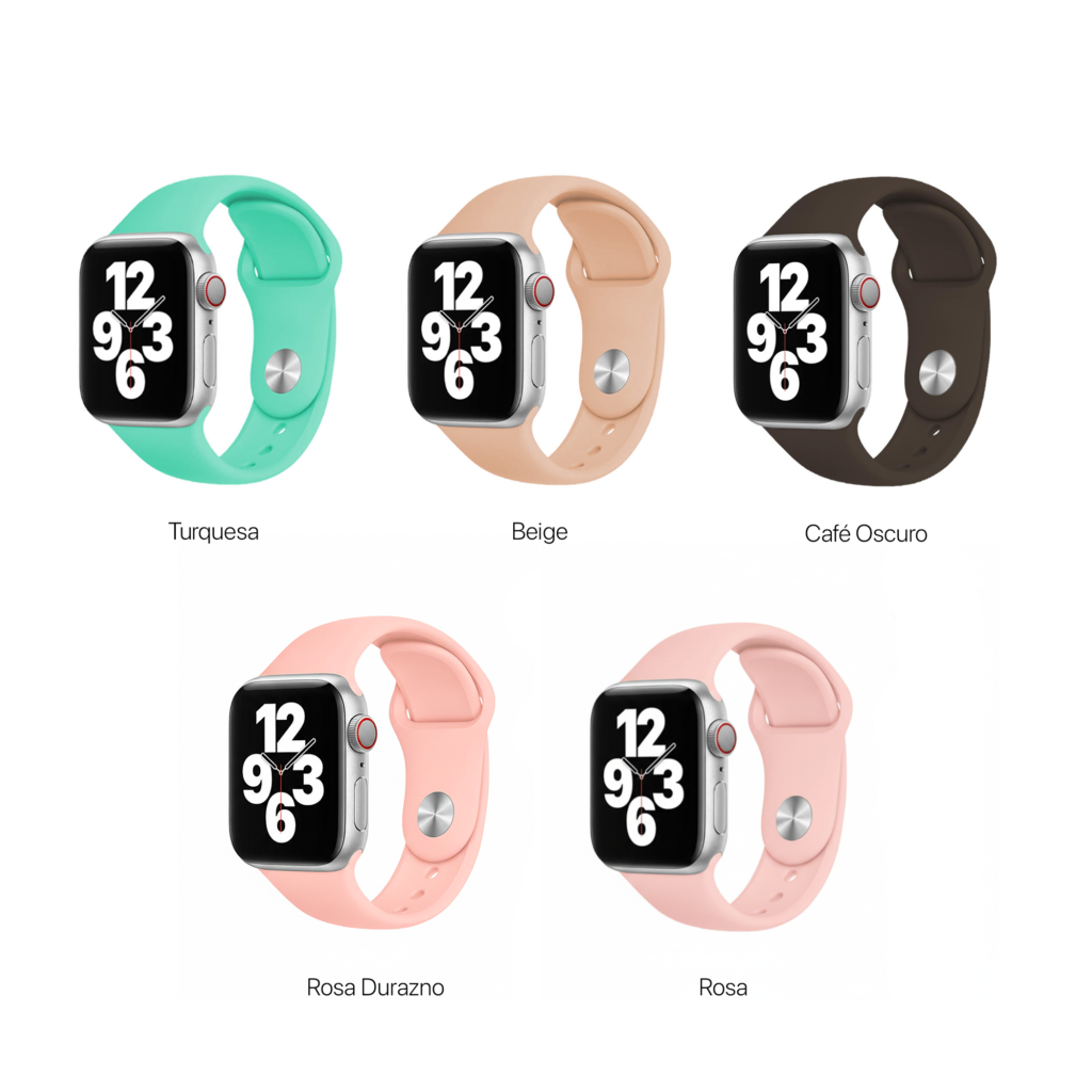 Manillas Sport de silicona para Apple Watch