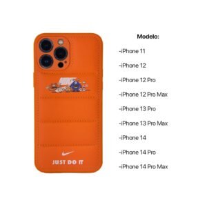 Protector Puffer para iPhone diseño Nike
