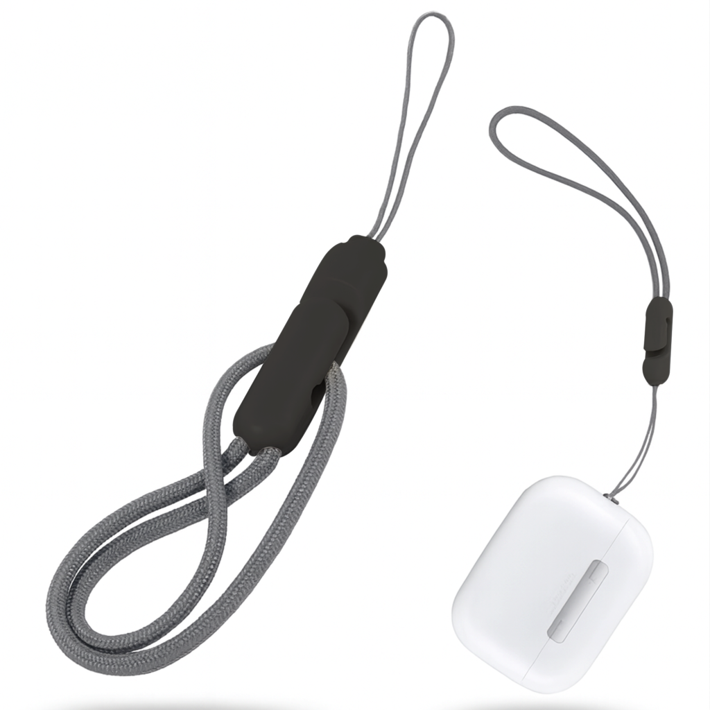 Grip Strap Nylon para Smartphone – Negro