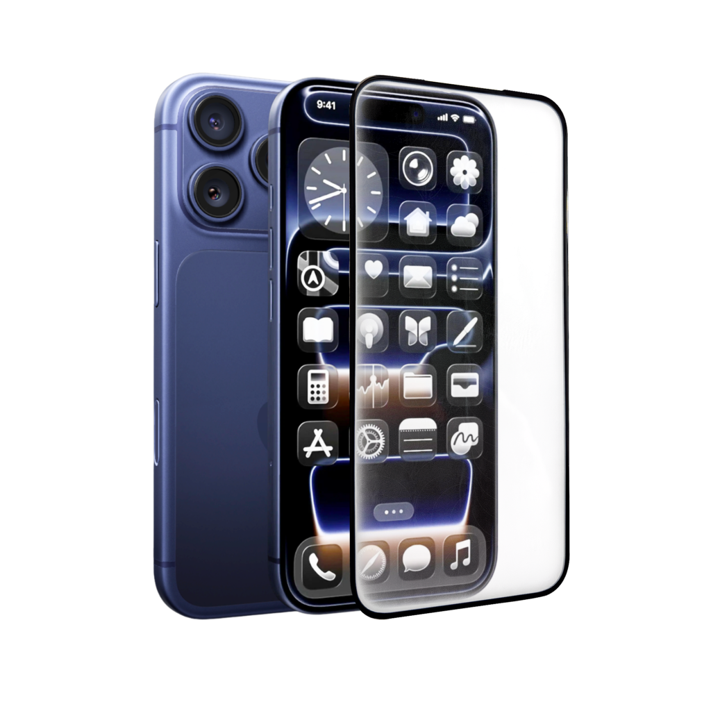 Mica Protectora de Pantalla 5D iPhone 17 / Air / 17 Pro / 17 Pro Max