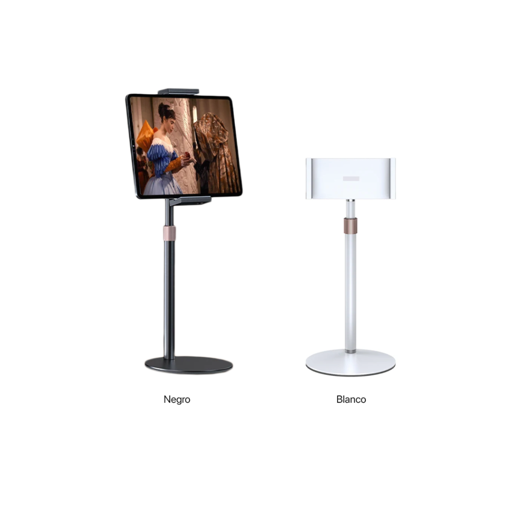 Soporte para iPad o iPhone expansible tipo abrazadera 360°
