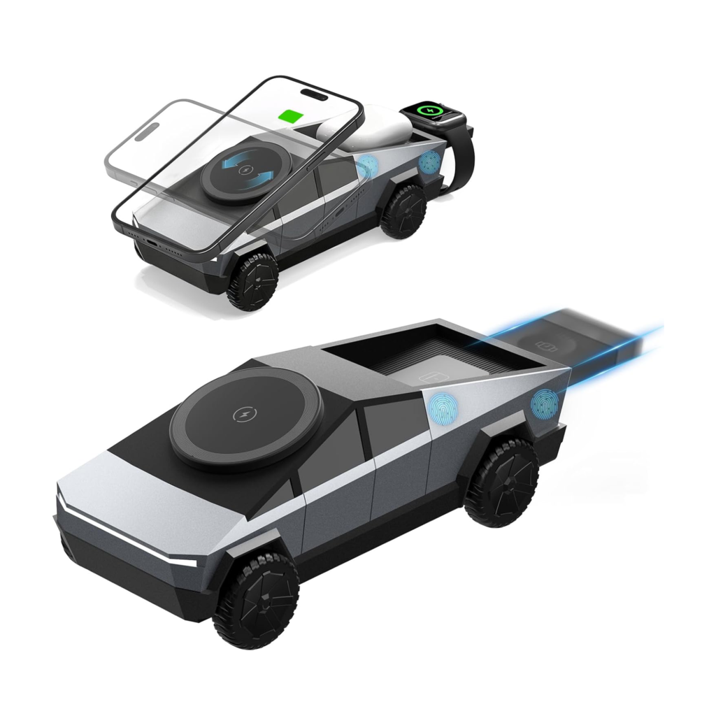 Cargador MagSafe CyberDock Inalámbrico 3 en 1