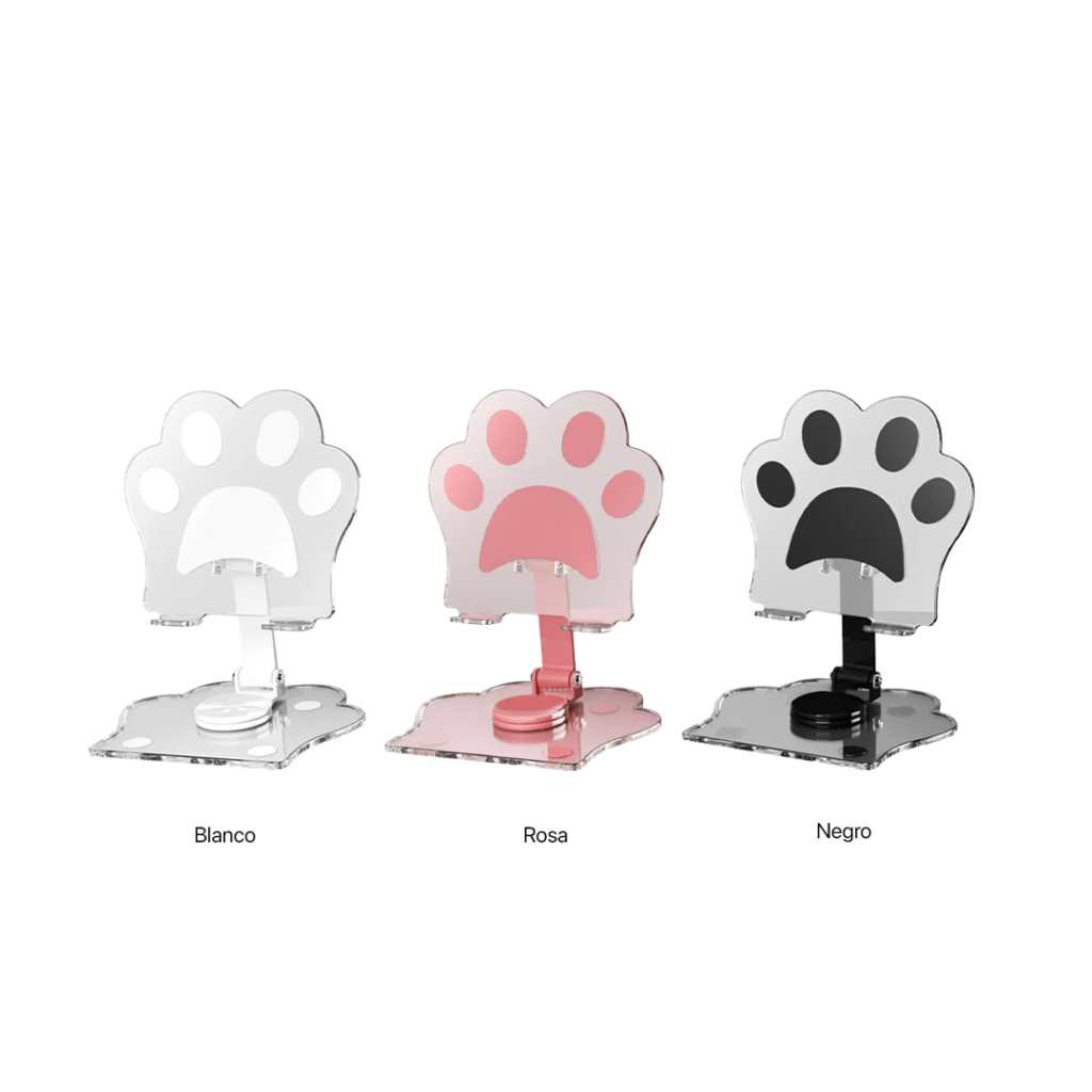 Soporte Holder  para Smartphone Diseño de Huellita Gato