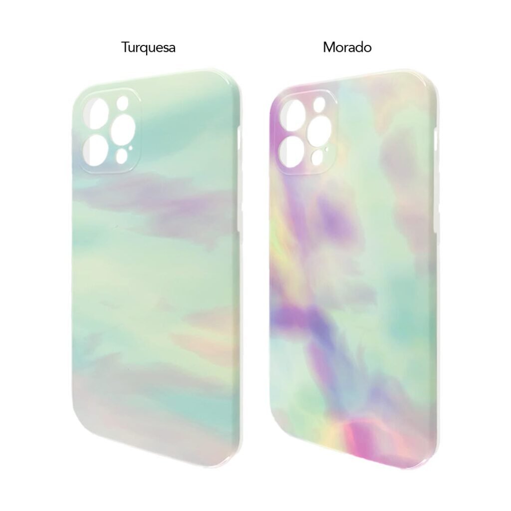 Protector plástico degradado para iPhone