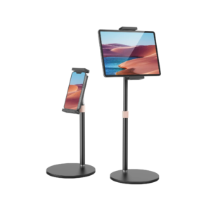 Soporte para iPad o iPhone expansible tipo abrazadera 360°