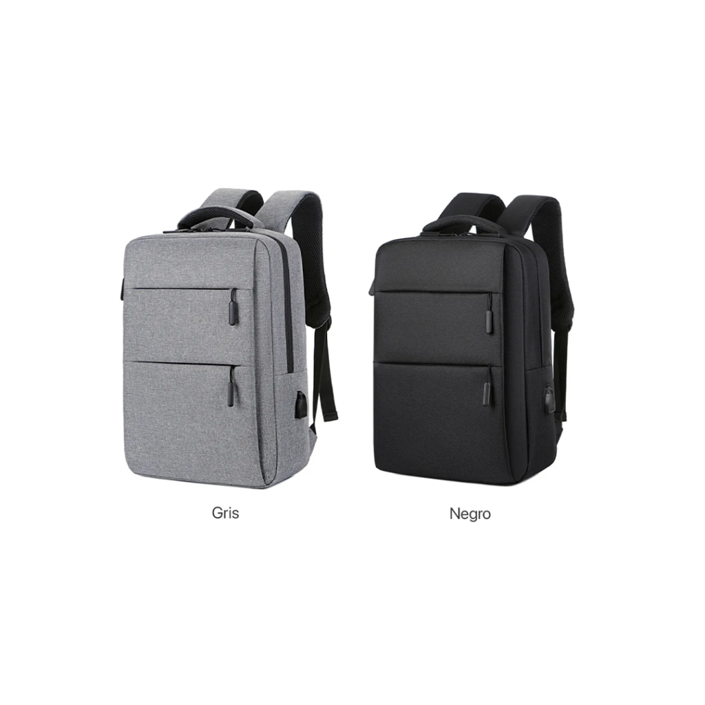 Mochila Oxford porta Laptop 4 Servicios con Puerto USB 3.0