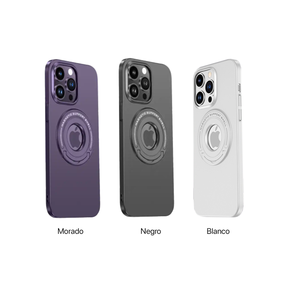 Protector Magnetic Support Shell para iPhone
