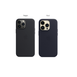 Case Cuero Sintético para iPhone con logo