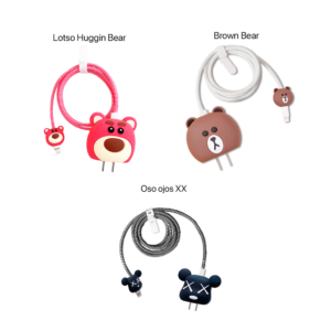 Protector Completo para Cargador 20w Diseños 3D Silicon