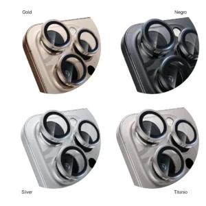 Protectores individuales para cámaras de iPhone 16 Pro y 16 Pro Max