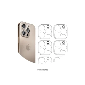 Protector acrílico trans para cámaras de iPhone 16 Pro y 16 Pro Max