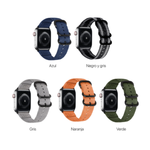 Manilla Woven Nylon para Apple Watch