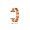 Manilla Ceramic Resin para Apple Watch - 42mm/44mm/45mm, Café Nacarado