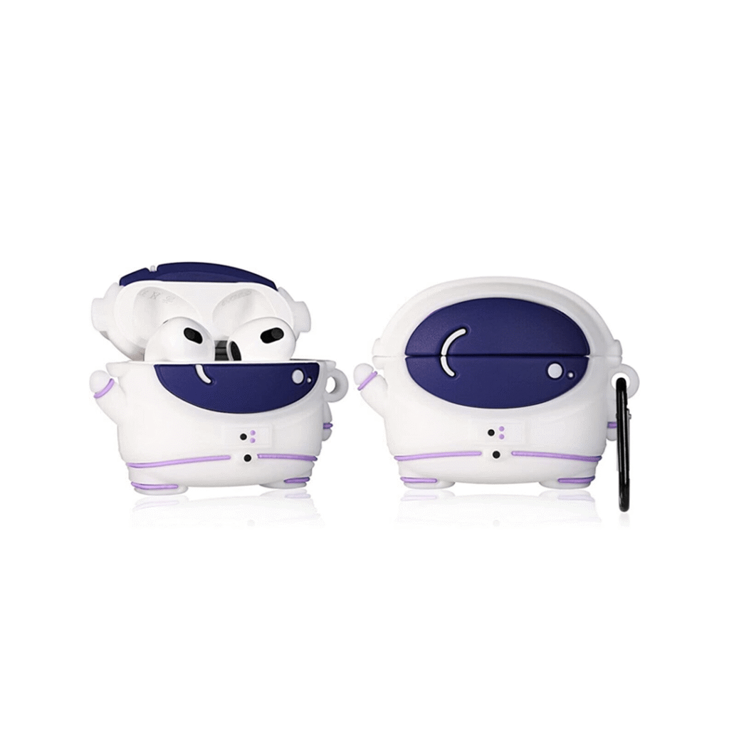 Protector para AirPods silicon 3D diseño astronauta