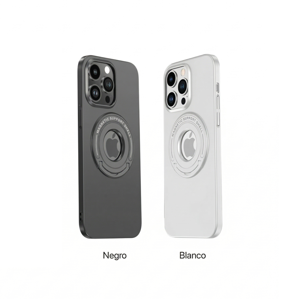 Protector Magnetic Support Shell para iPhone