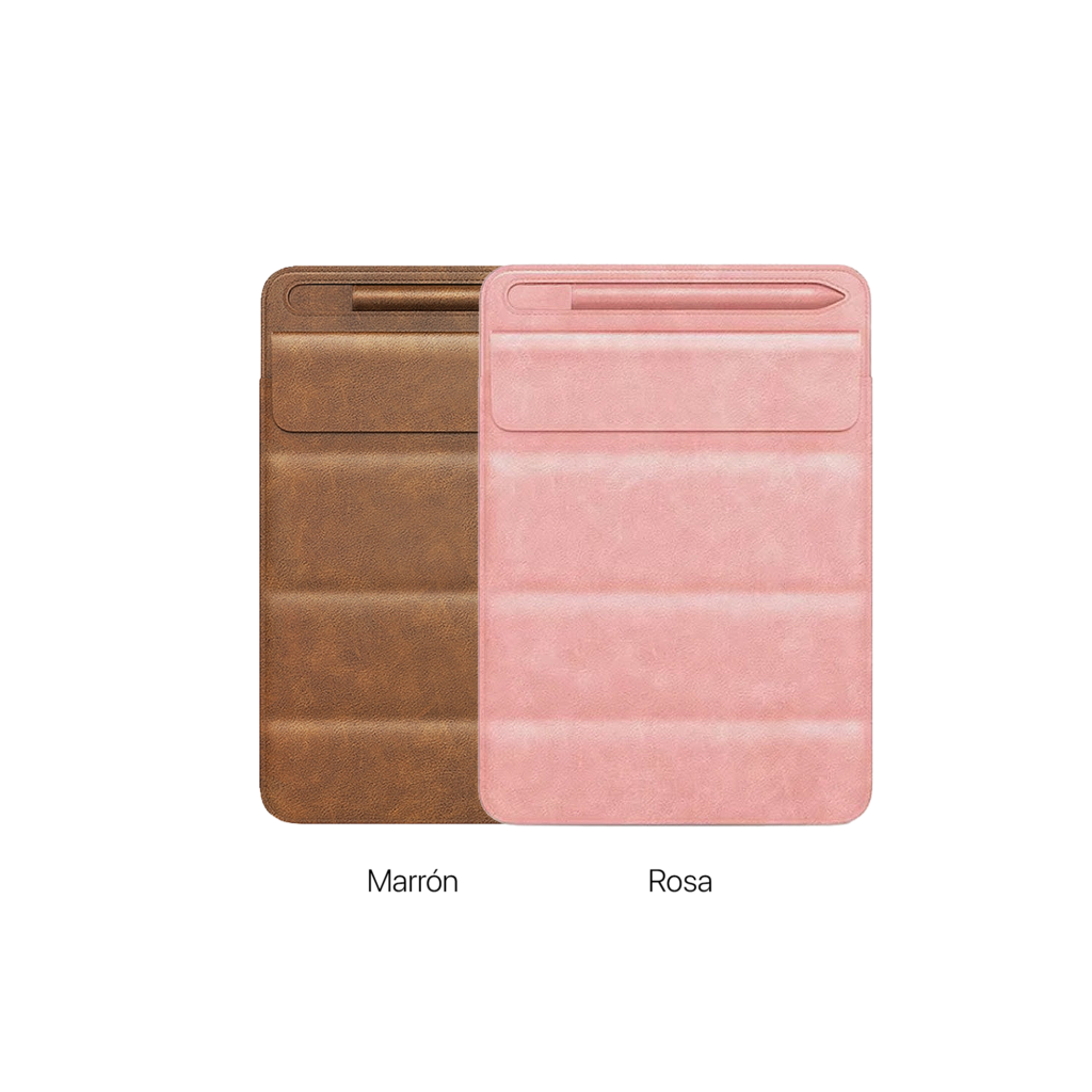 Protector + Holder cuero Sintético para iPad (Leather Holder Bag)