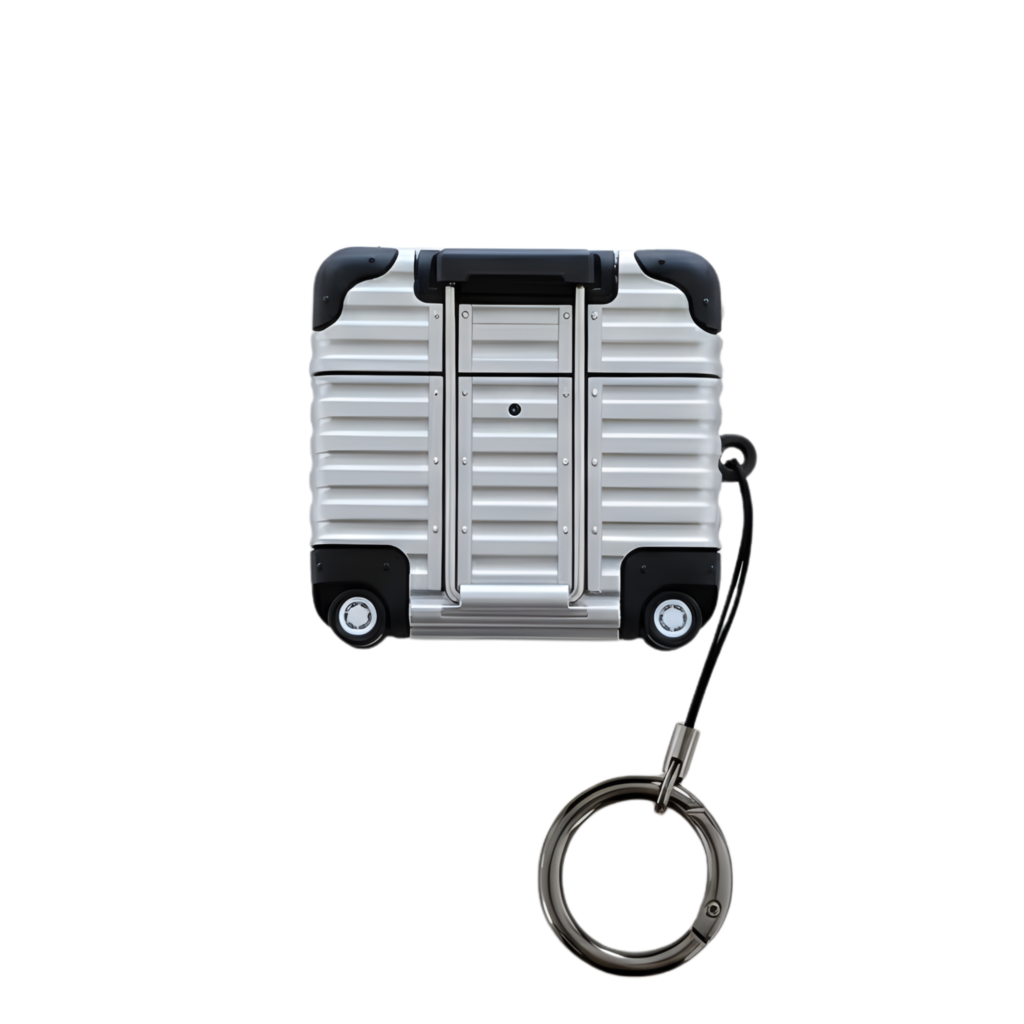 Estuche Premium para AirPods Estilo Maleta