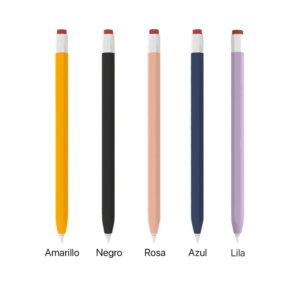 Protector para Apple Pencil 2 silicon diseño de lápiz