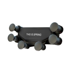 Soporte de celular para automóvil 4 abrazaderas de gravedad