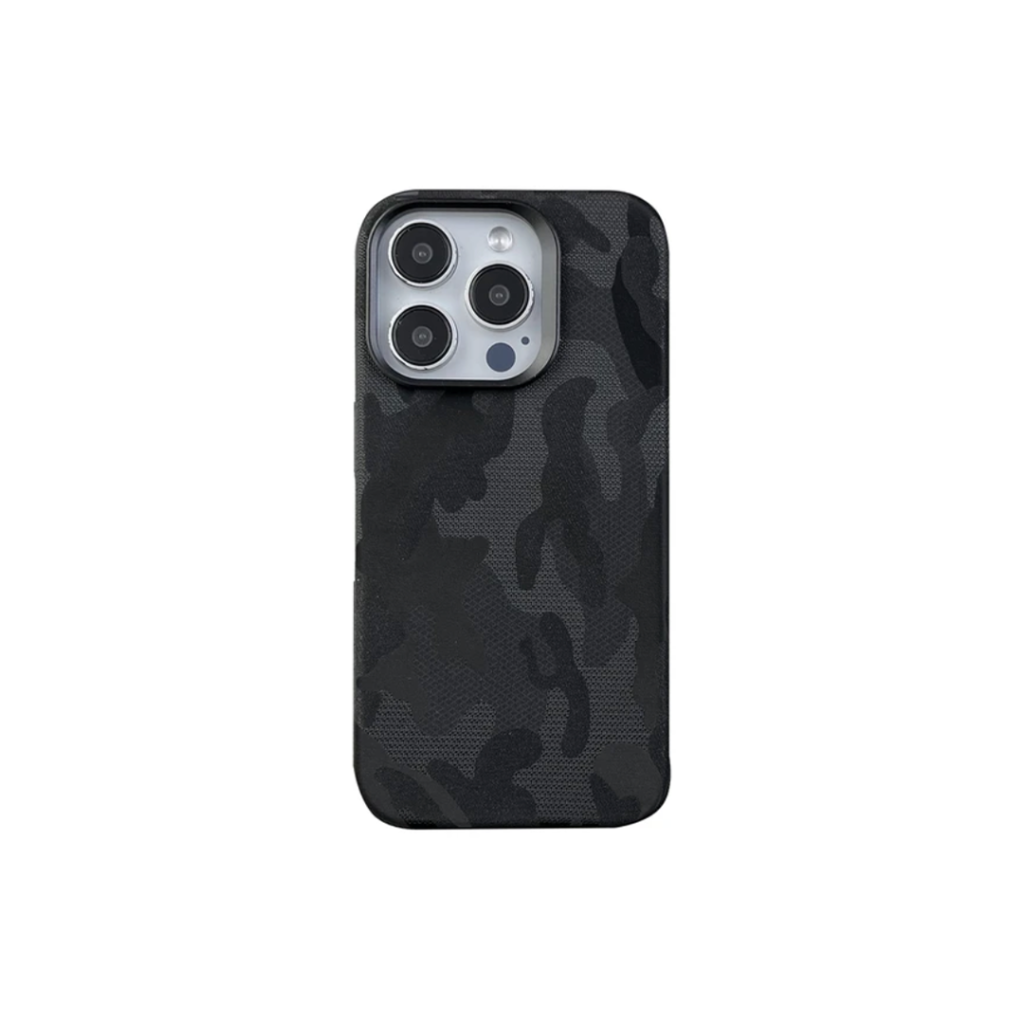 Protector Animal Print Negro para iPhone