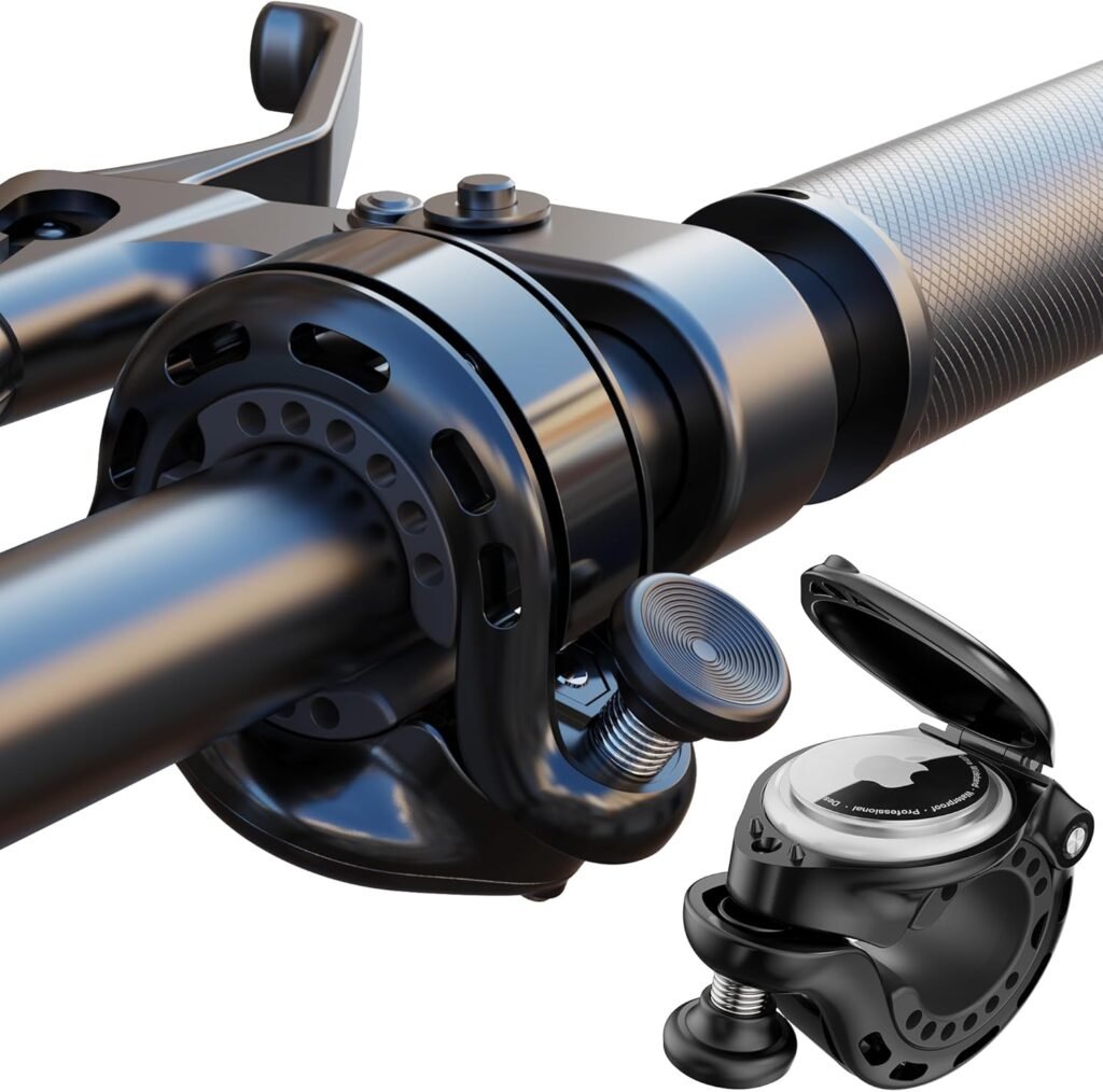 Timbre Porta AirTag para Bicicleta o Scooter