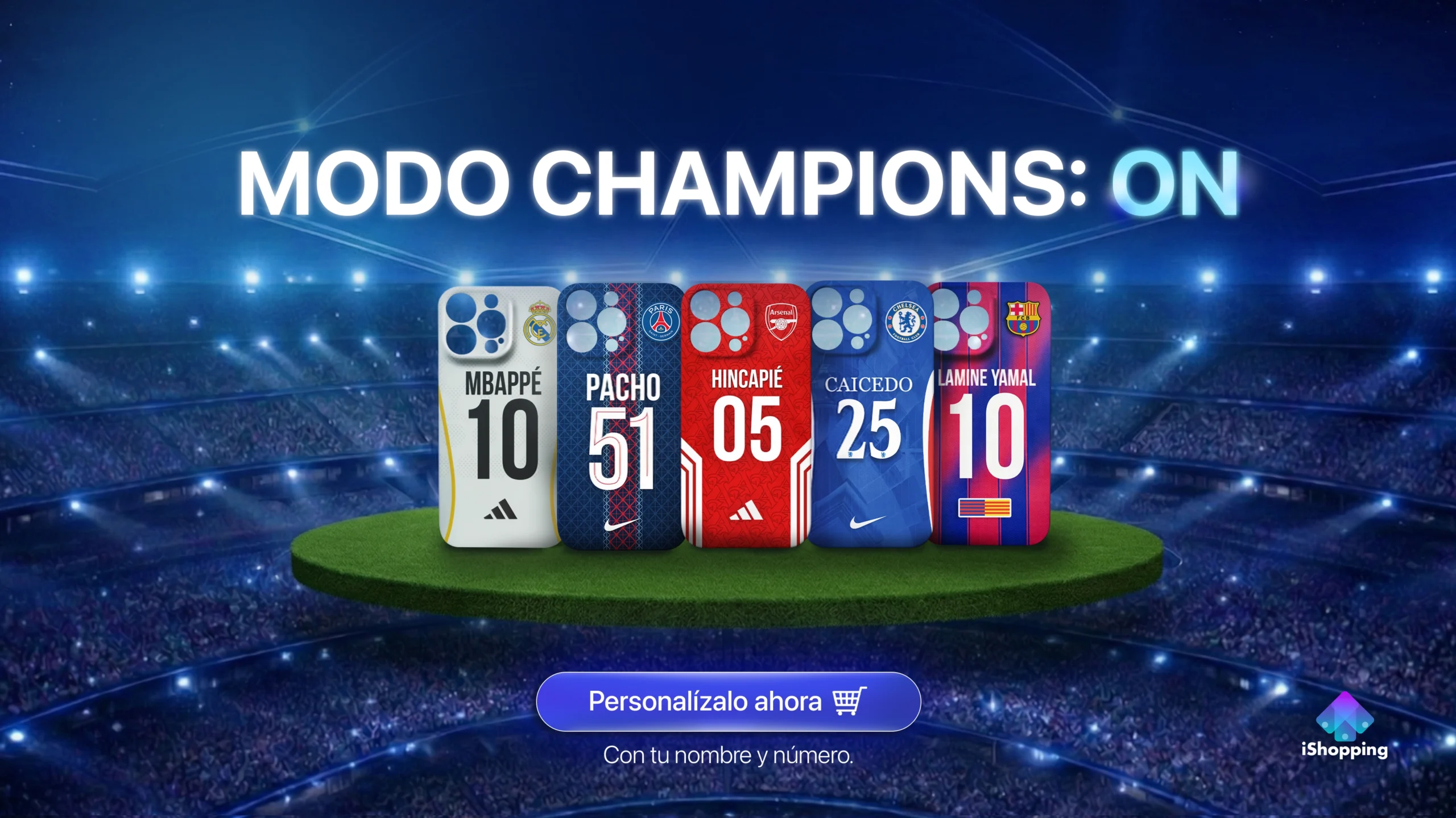 Modo Champions ON - Personaliza tu case