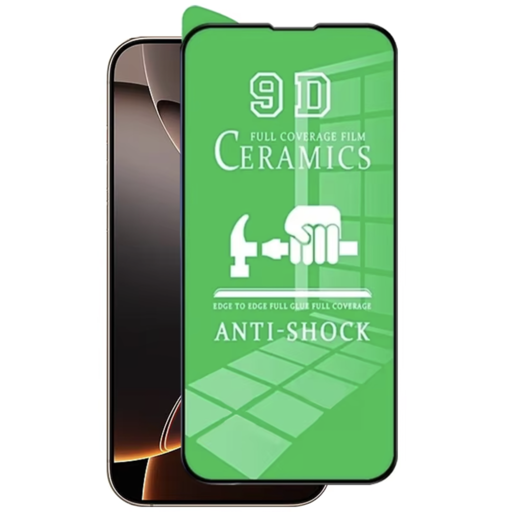 Mica Protectora de Pantalla Cerámica iPhone 16 / 16 Plus / 16 Pro / 16 Pro Max