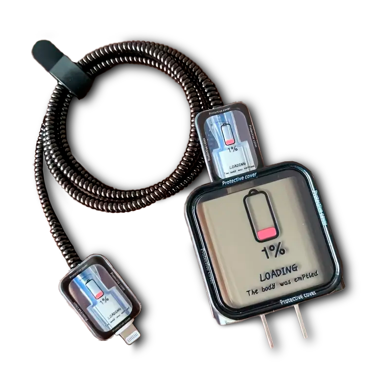 Protector Case Completo  para Cargador 20w Dis. 1% Loading