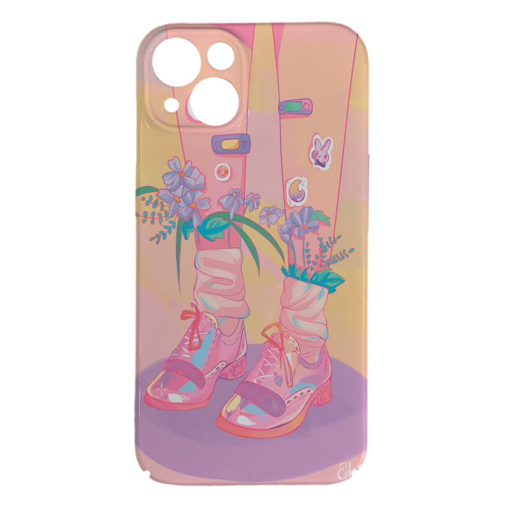 Case Personalizado – Colección Mujeres que Inspiran Floral Steps