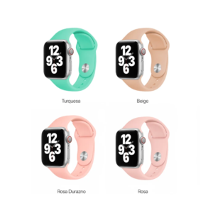 Manillas Sport de silicona para Apple Watch