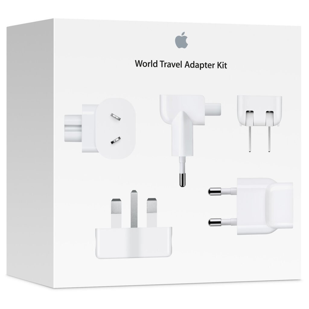 Kit Adaptadores de viaje mundial de Apple
