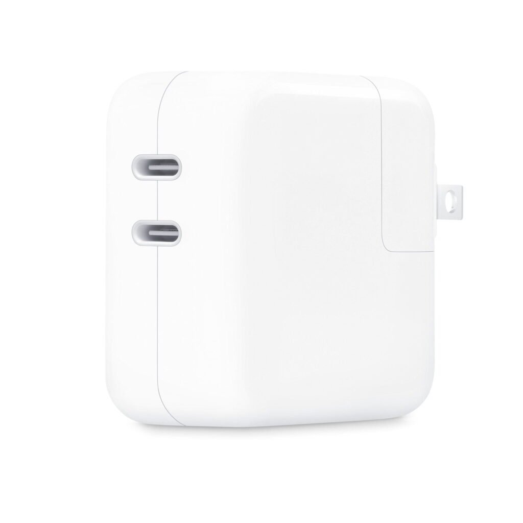 Adaptador de corriente Dual USB-C 35 Watts