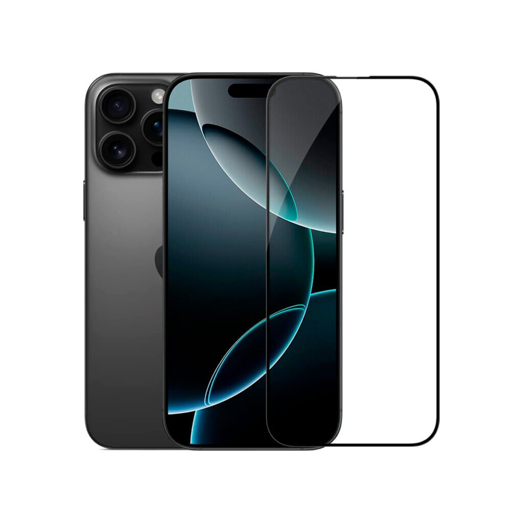 Mica Protectora de Pantalla 5D iPhone 16 / 16 Plus / 16 Pro / 16 Pro Max