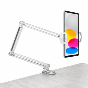 Soporte Telescópico de Aluminio para iPad y Tablet