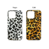 Case Animal Print para iPhone - iPhone 15 Pro Max, Negro