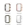 Bumper 2 colores + Mica de vidrio con borde color metalizado - 46mm S10, Blanco/Silver