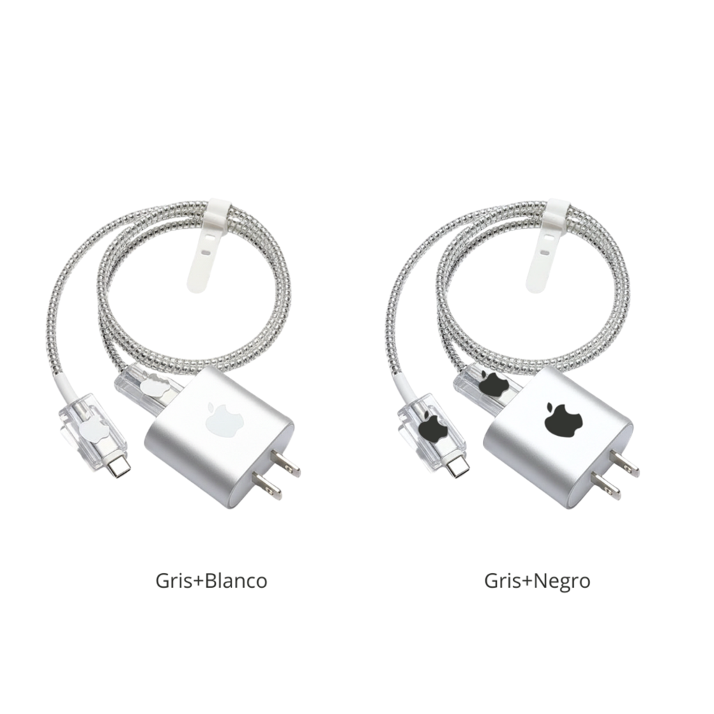 Protector Completo para cargador de iPhone Logo Apple