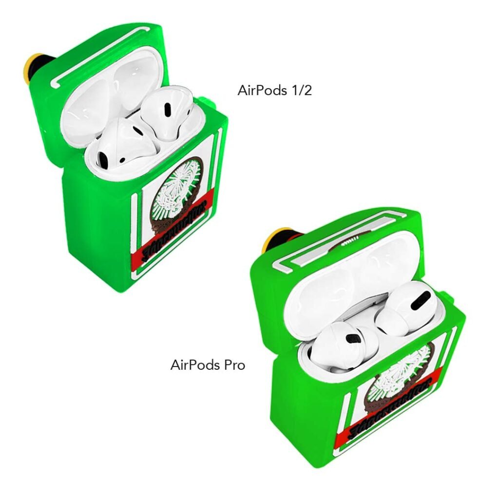 Protector para AirPods diseño 3D bebida