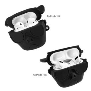 Protector para AirPods diseño 3D Bulldog Francés
