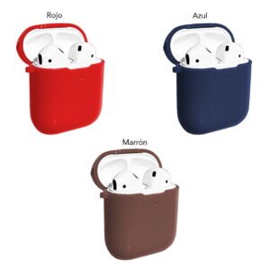 Protector en fibra de carbono para AirPods 1/2