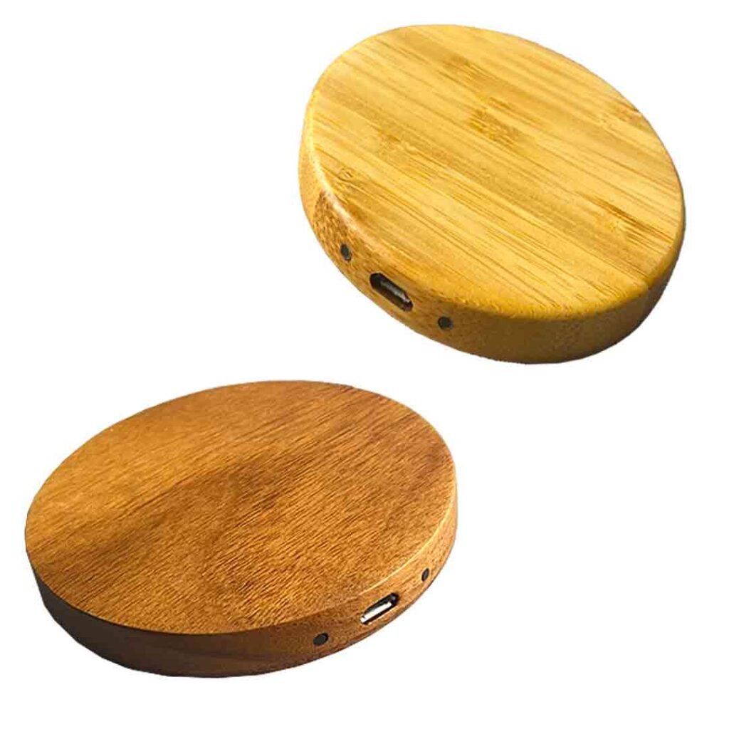 Cargador inalámbrico de madera para SmartPhone