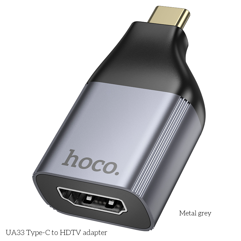 Adaptador USB-C a HDMI 4K Hoco UA33
