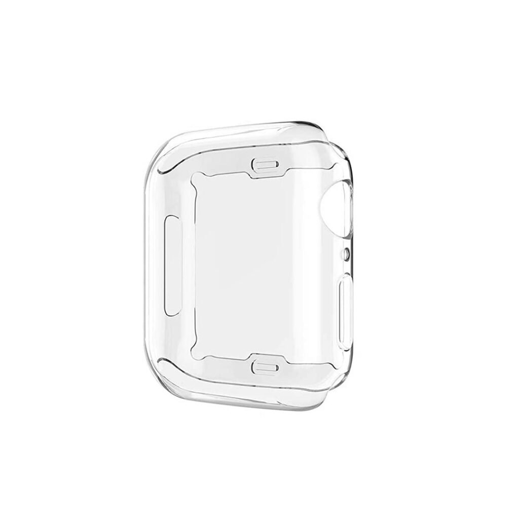 Bumper de plástico completo transparente para Apple Watch