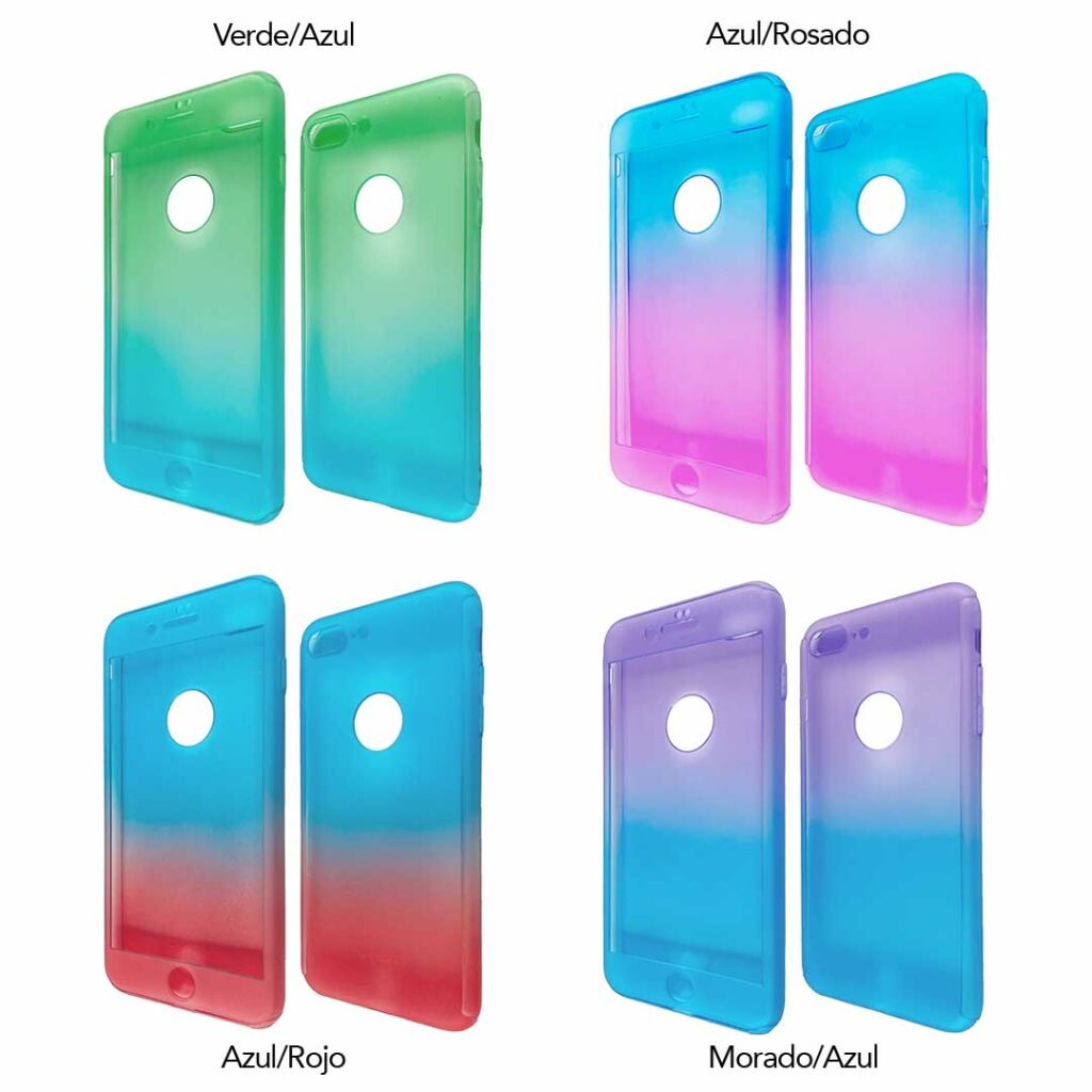 Protector 360 en gradiante para iPhone