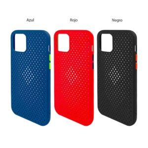 Protector de silicona micro-perforado para iPhone