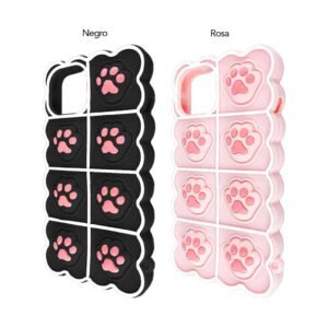 Protector Pop It de huellas para iPhone