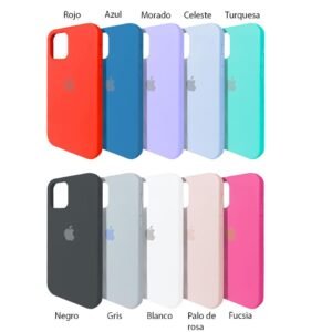 Protector de silicona completo para iPhone