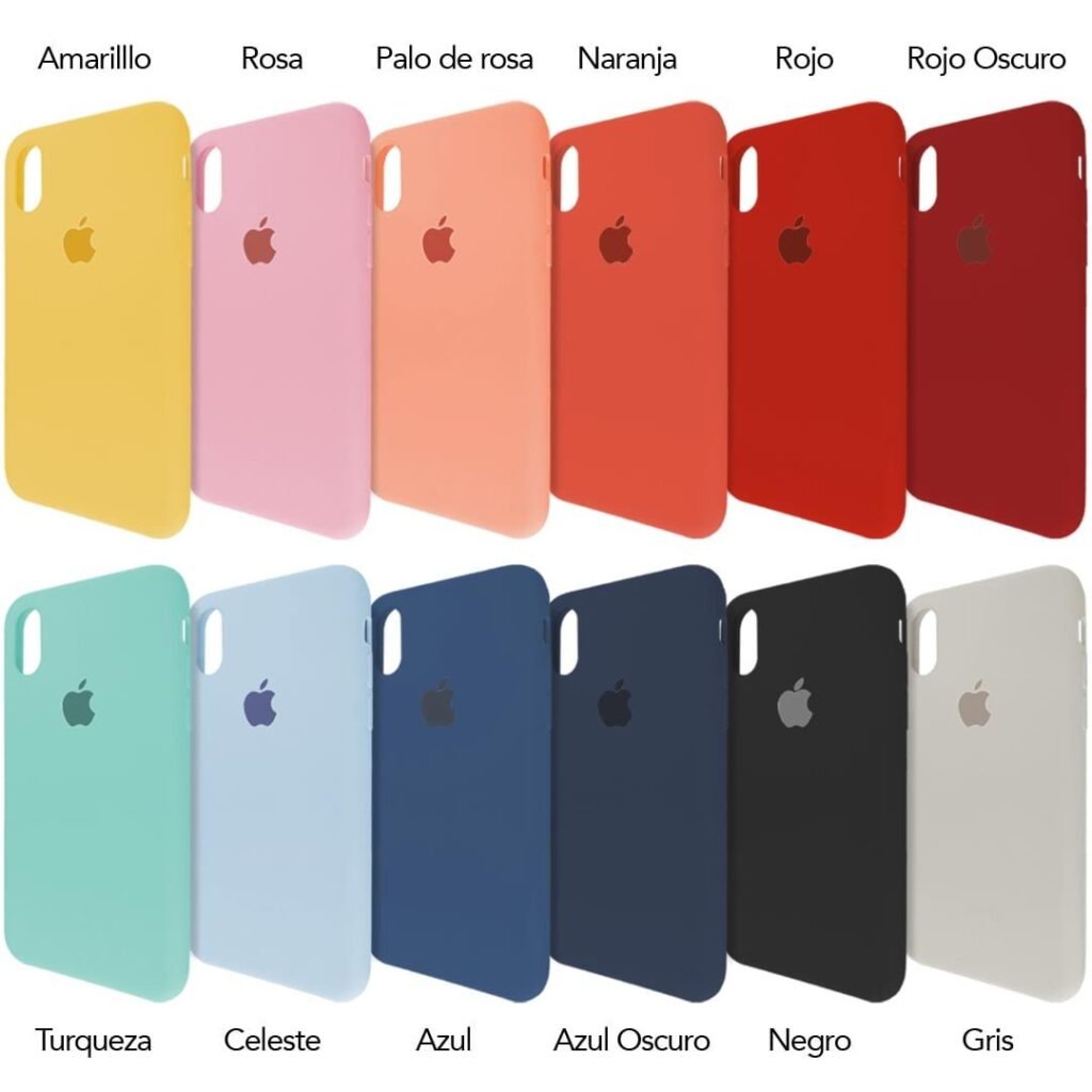 Protector de Silicona (abierto) para iPhone